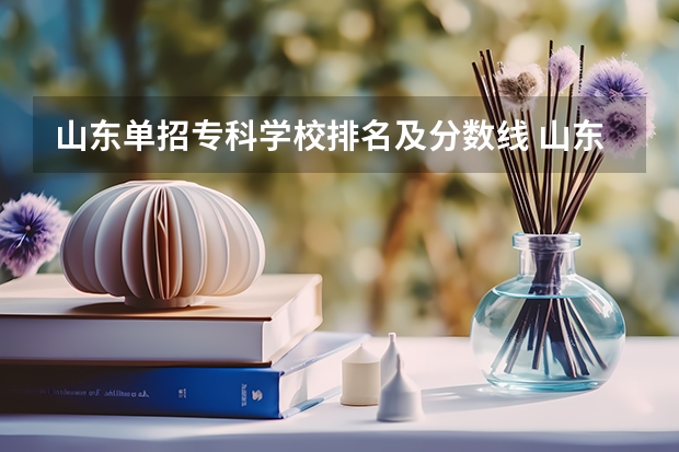 山东单招专科学校排名及分数线 山东济南专科学校排名及分数线