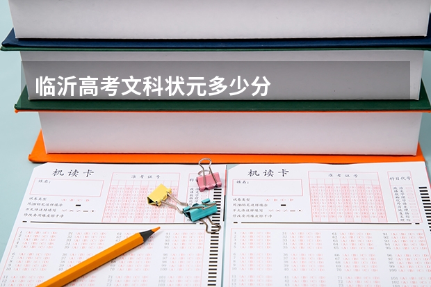 临沂高考文科状元多少分