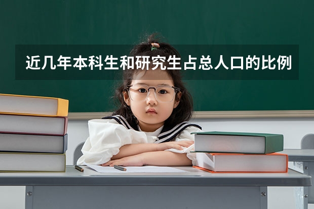近几年本科生和研究生占总人口的比例和趋势是什么